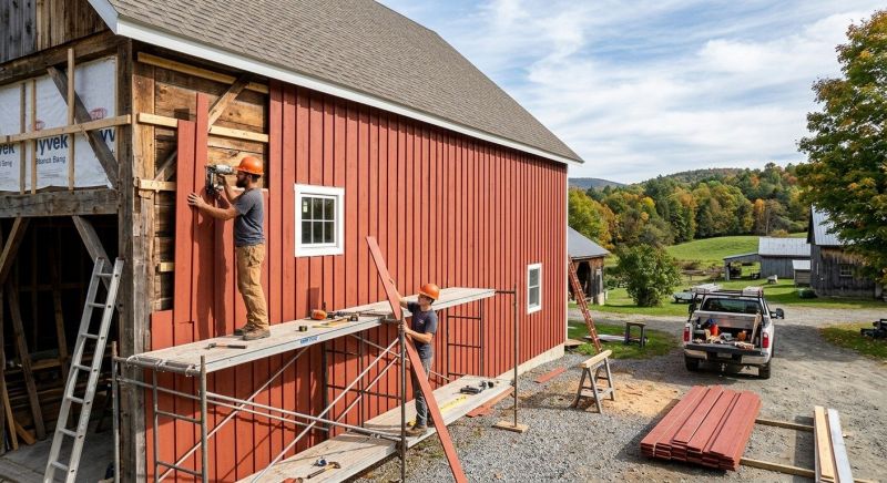 Barn Siding Installation in Auburn, GA