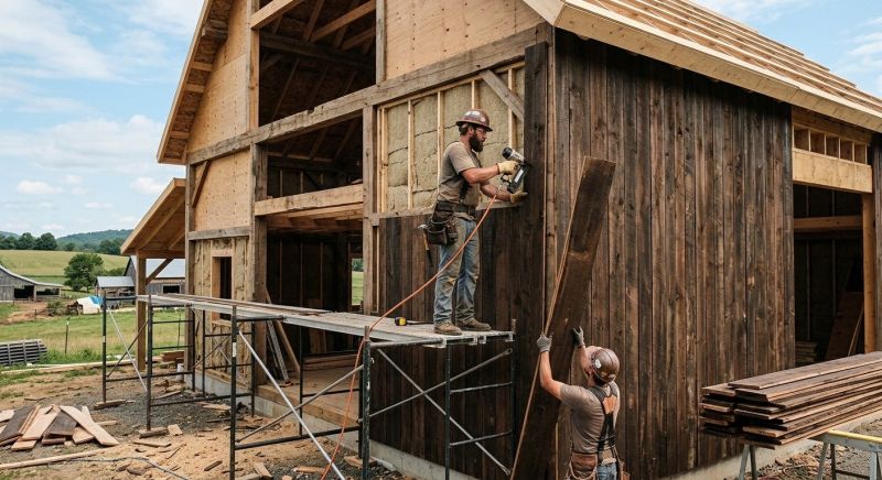 Barn Siding Installation in Dacula, GA