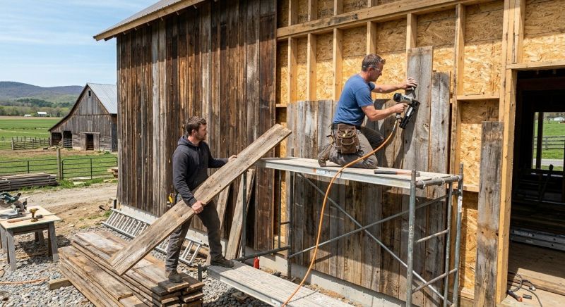 Barn Siding Installation in Winder, GA