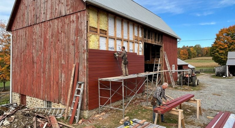 Barn Siding Replacement in Dacula, GA