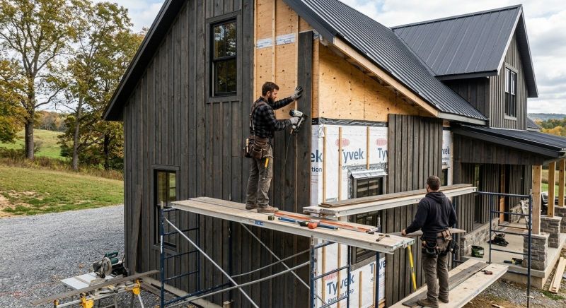 Barn Wood Siding Installation in Dacula, GA