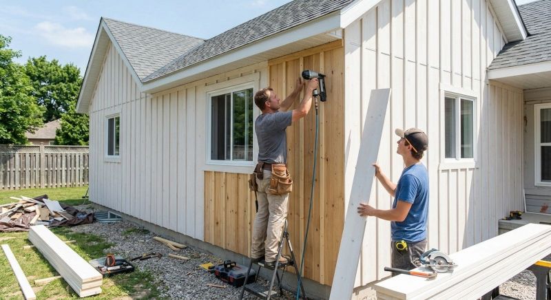 Batten Siding Installation in Flowery Branch, GA