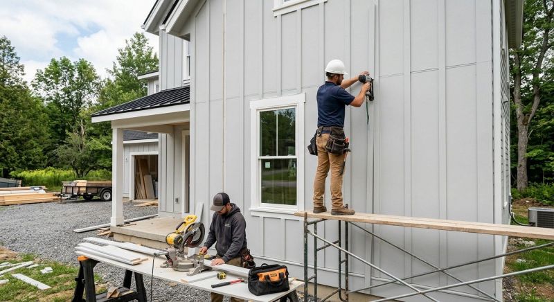Batten Siding Installation in Jackson County, GA