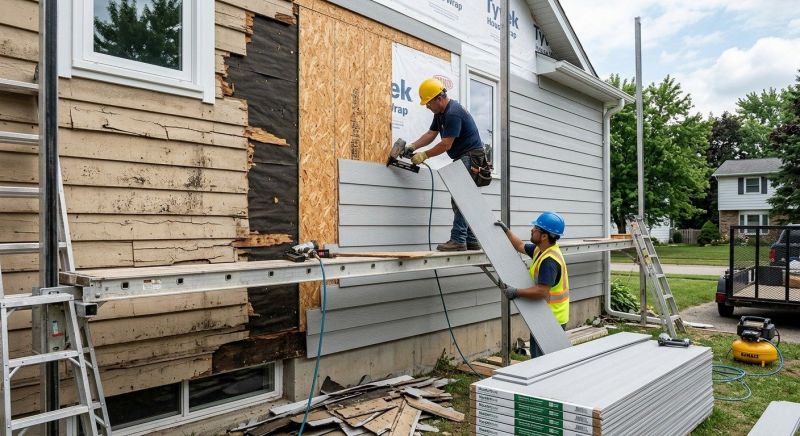 Board Siding Replacement in Dacula, GA