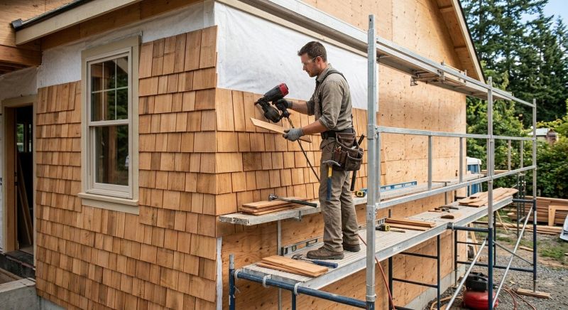 Cedar Siding Installation in Barrow County, GA