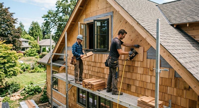 Cedar Siding Installation in Monroe, GA