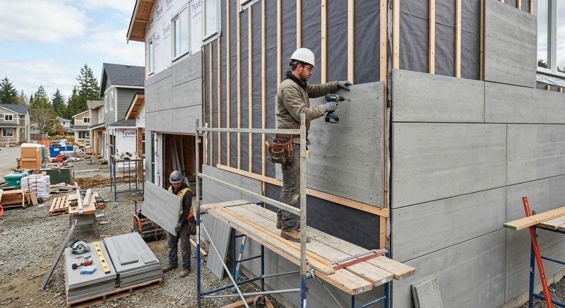 Cement Siding Installation in Auburn, GA