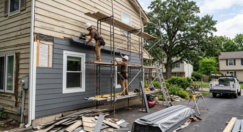 Cement Siding Installation in Duluth, GA