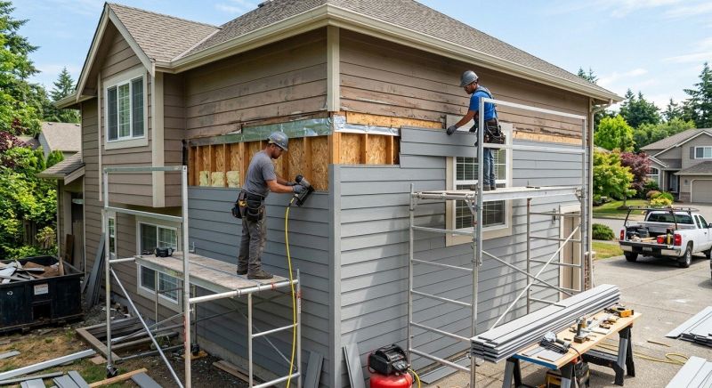 Cement Siding Replacement in Auburn, GA