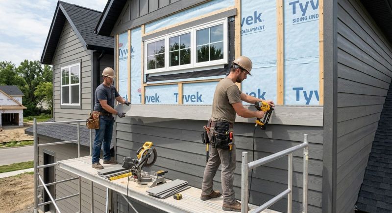 Composite Siding Installation in Duluth, GA