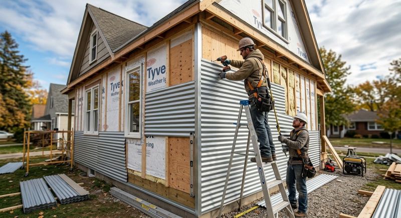 Corrugated Siding Installation in Dacula, GA