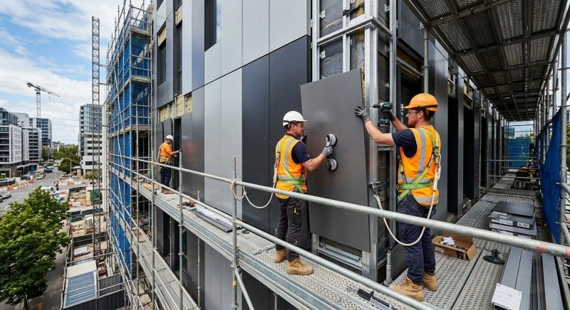 Facade Cladding Installation in Dacula, GA