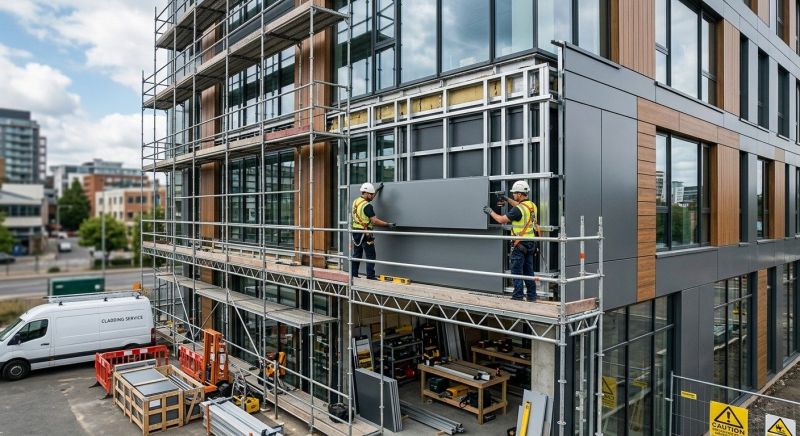 Facade Cladding Installation in Dacula, GA