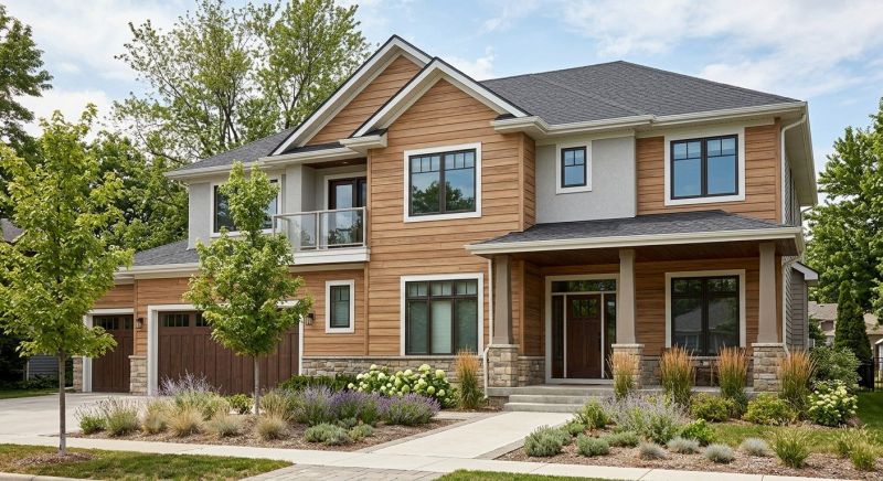 Faux Wood Siding Installation in Oakwood, GA