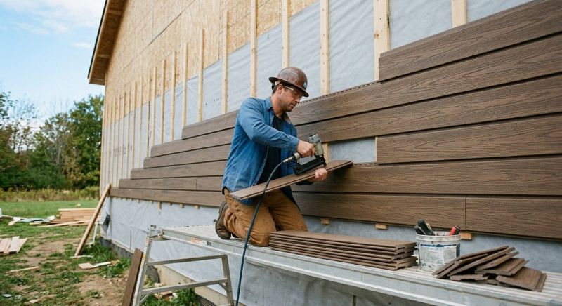 Faux Wood Siding Installation in Tucker, GA