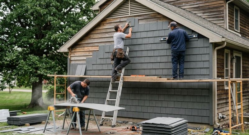 Fiber Siding Installation in Barrow County, GA