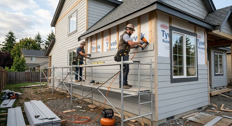 Fiber Siding Installation in Lawrenceville, GA