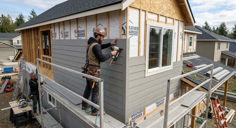 Fiber Siding Installation in Dacula, GA