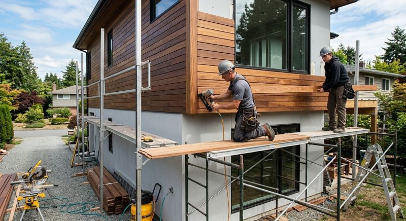 Hardwood Siding Installation in Bethlehem, GA