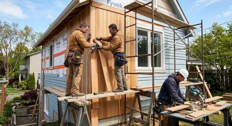 Hardwood Siding Installation in Buford, GA