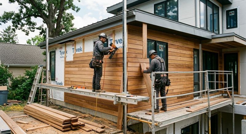 Hardwood Siding Installation in Jefferson, GA