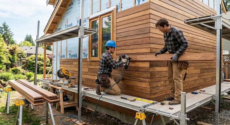 Hardwood Siding Installation in Loganville, GA