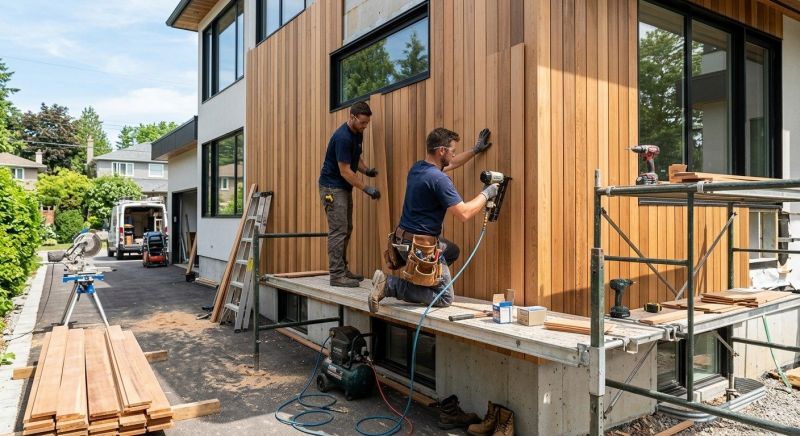 Hardwood Siding Installation in Winder, GA