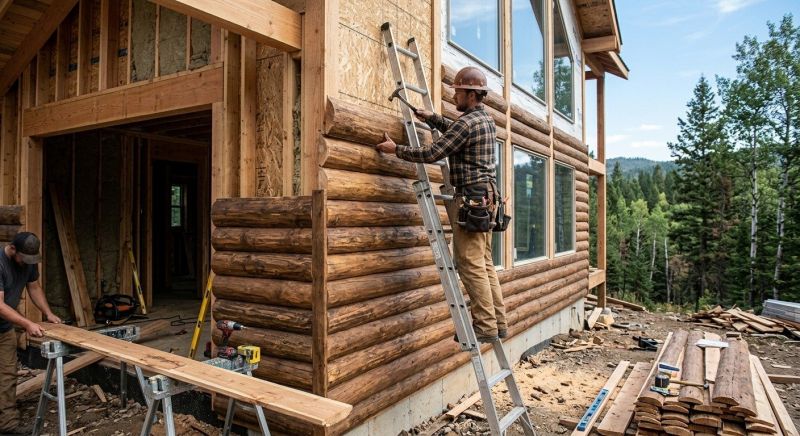 Log Siding Installation in Braselton, GA