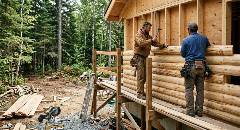 Log Siding Installation in Lithonia, GA