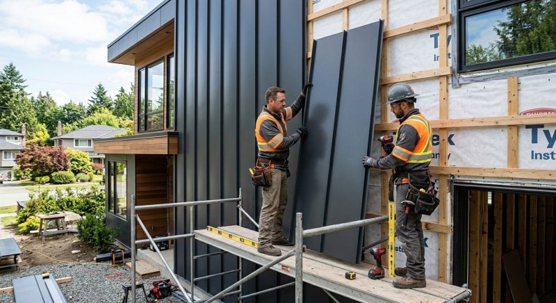 Metal Cladding Installation in Dacula, GA