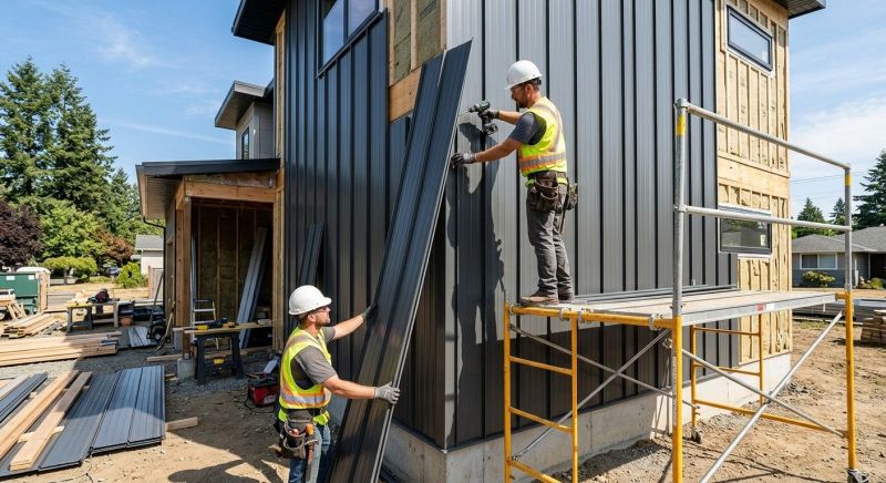 Metal Siding Installation in Flowery Branch, GA