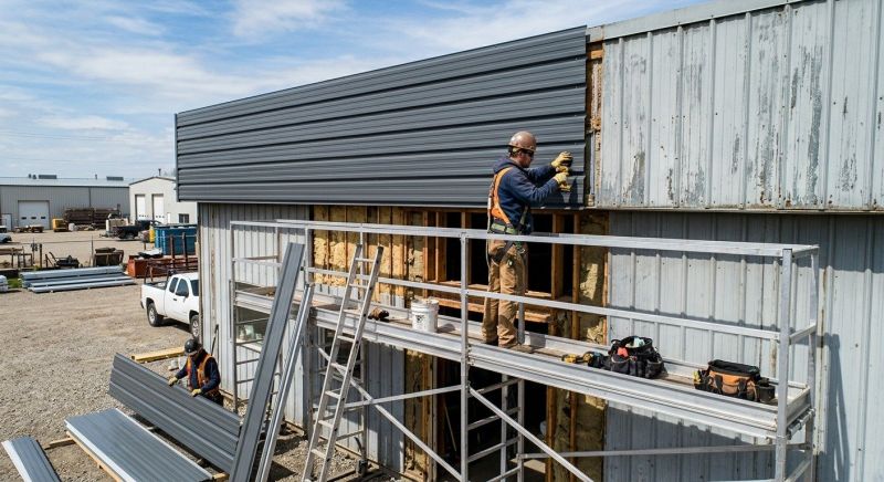 Metal Siding Replacement in Flowery Branch, GA