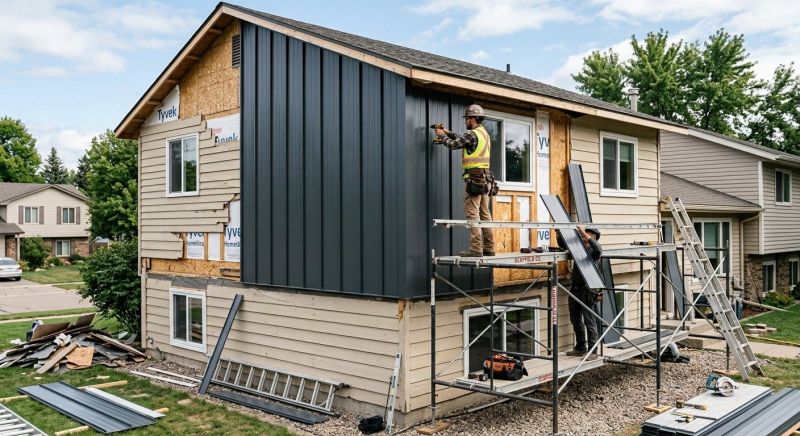 Metal Siding Replacement in Norcross, GA