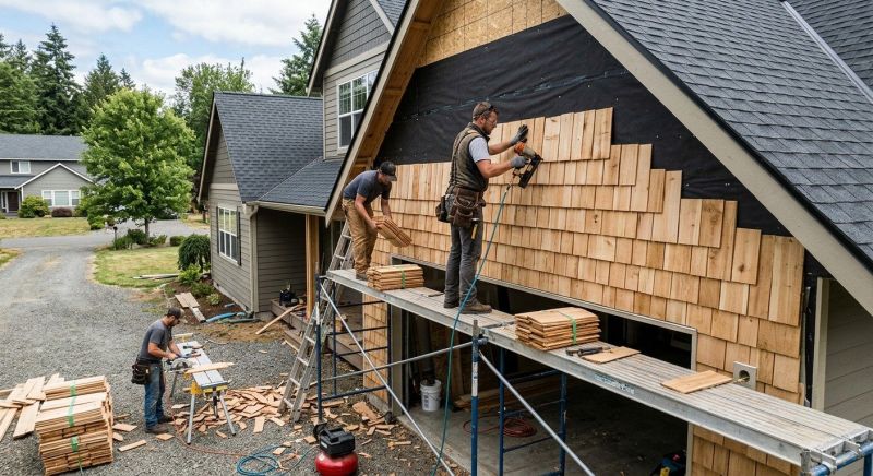 Shake Siding Installation in Auburn, GA