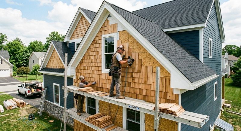 Shake Siding Installation in Buford, GA