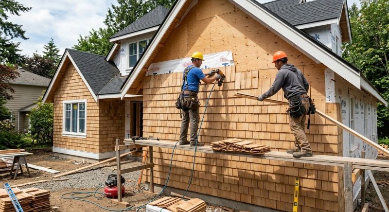 Shake Siding Installation in Winder, GA