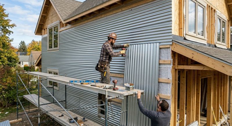Sheet Metal Siding Replacement in Dacula, GA