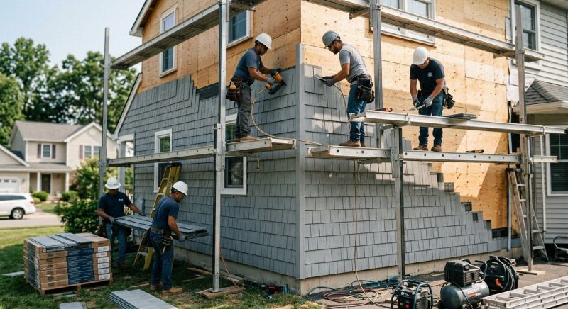 Shingle Siding Installation in Dacula, GA