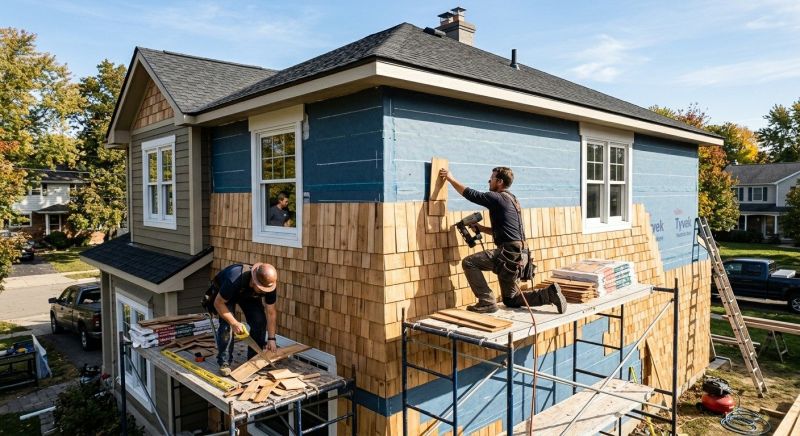 Shingle Siding Installation in Dacula, GA