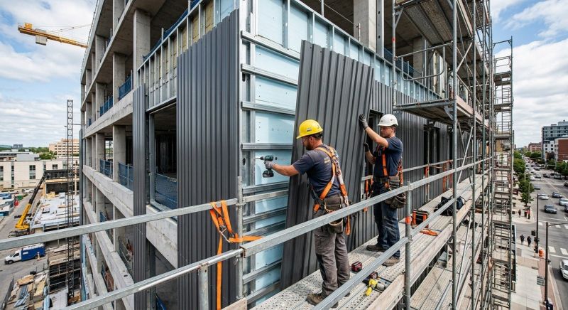 Steel Cladding Installation in Dacula, GA