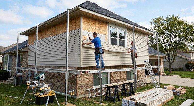 Vinyl Cladding Installation in Dacula, GA