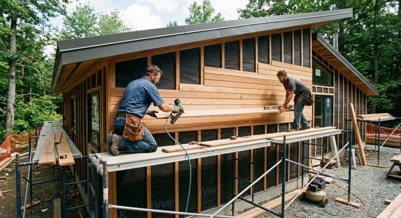 Wood Cladding Installation in Braselton, GA