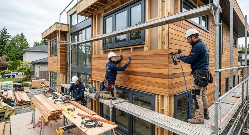 Wood Cladding Installation in Braselton, GA