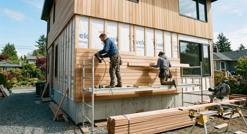 Wood Cladding Installation in Snellville, GA