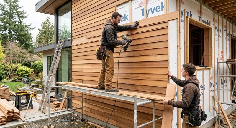 Wood Cladding Installation in Walton County, GA