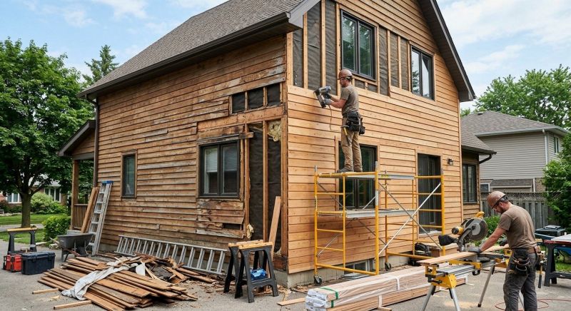 Wood Cladding Replacement in Dacula, GA