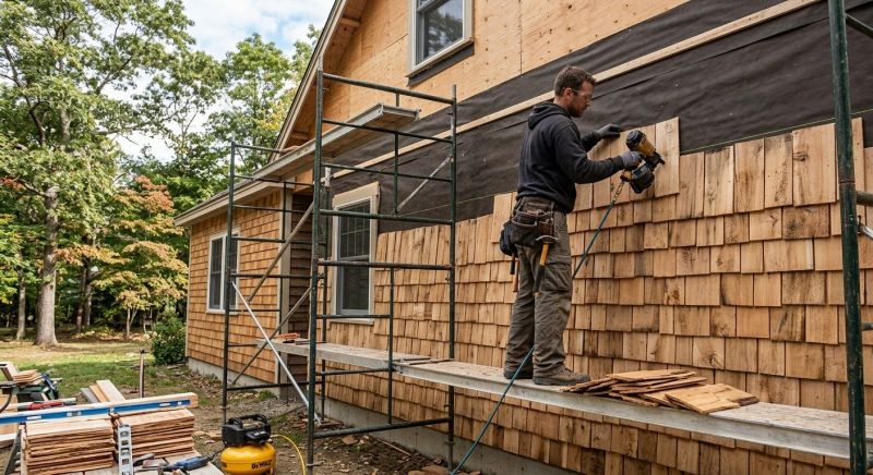 Wood Siding Installation in Duluth, GA