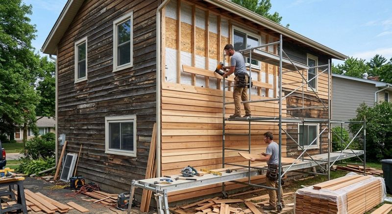 Wood Siding Installation in Jefferson, GA