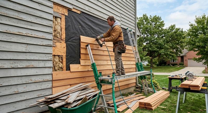 Wood Siding Installation in Lawrenceville, GA