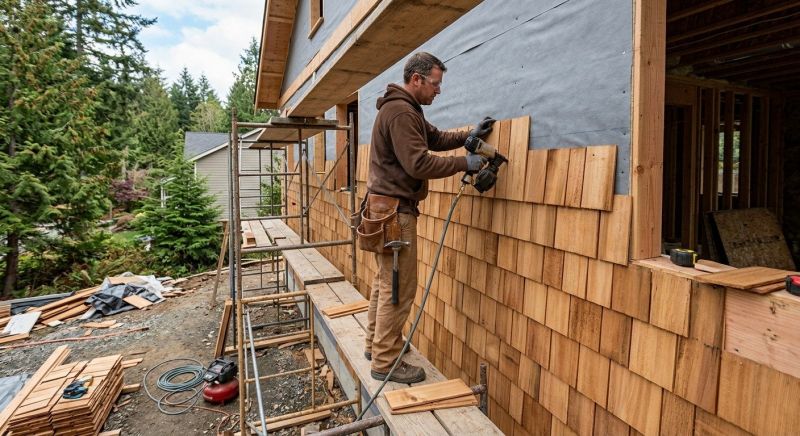 Wood Siding Installation in Tucker, GA